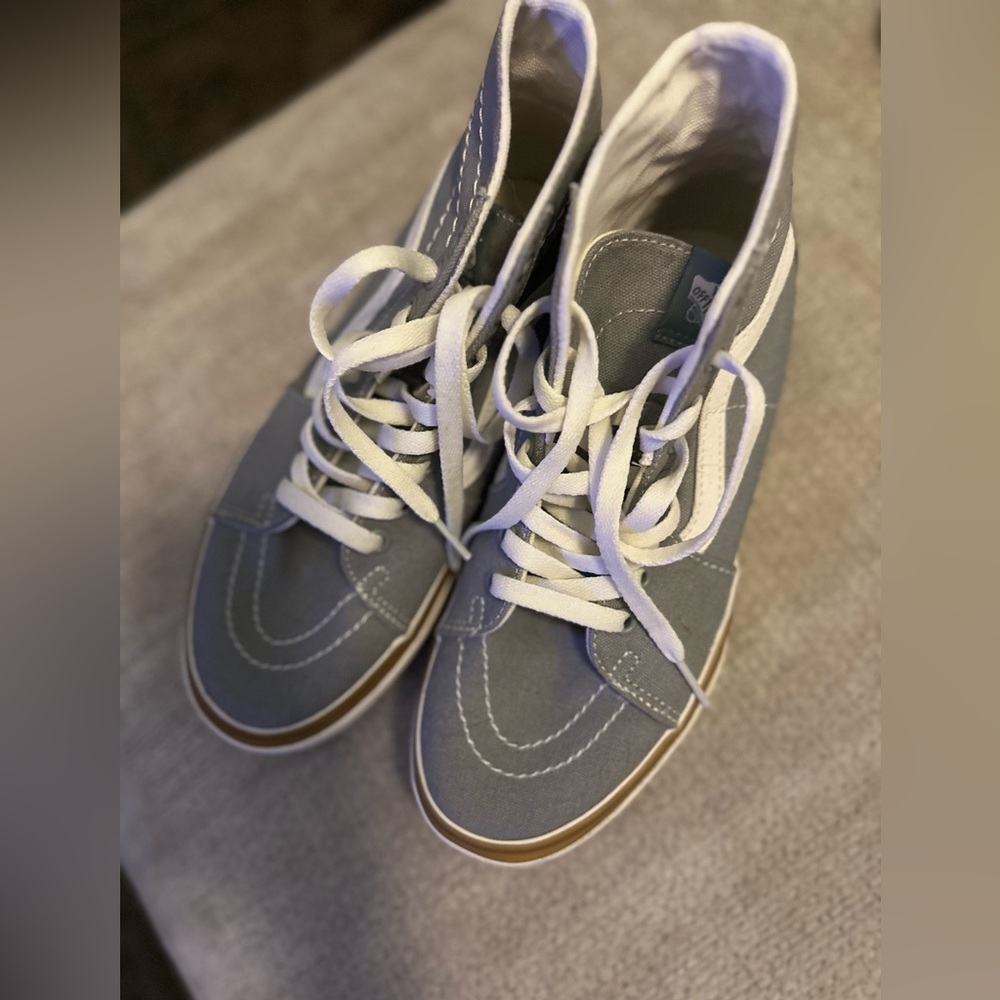 Blue High-Top Vans